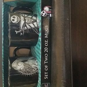 Nightmare before Christmas set of 2 mugs